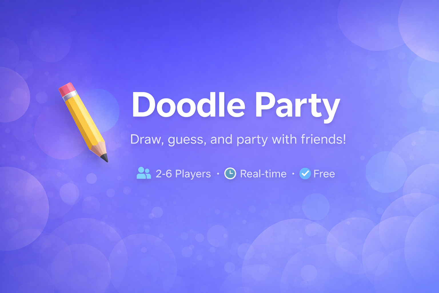 Draw Something Doodle Party — Free Online Draw & Guess Game with Friends